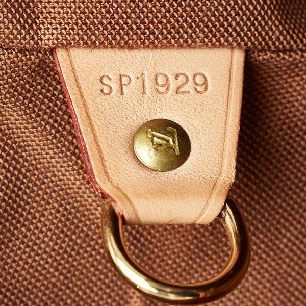 ルイ ヴィトン モノグラム モンスリMM リュック バックパック M51136 ブラウン PVC レザー レディース LOUIS VUITTON 【中古】