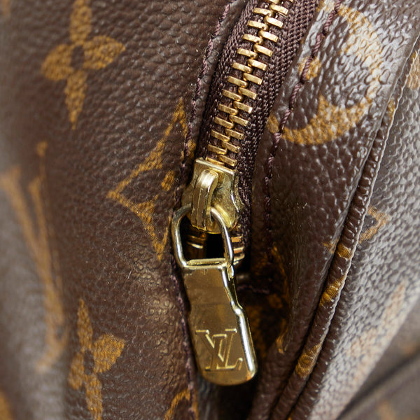 ルイ ヴィトン モノグラム モンスリMM リュック バックパック M51136 ブラウン PVC レザー レディース LOUIS VUITTON 【中古】