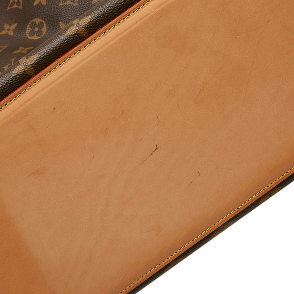 ルイ ヴィトン モノグラム カバ アルト トートバッグ ショルダーバッグ M51152 ブラウン PVC レザー レディース LOUIS VUITTON 【中古】