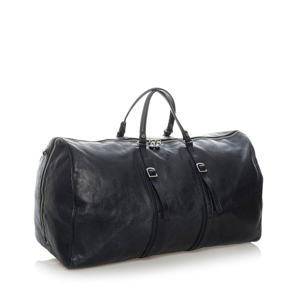 バレンシアガ ボストンバッグ 133244 ブラック レザー レディース BALENCIAGA 【中古】