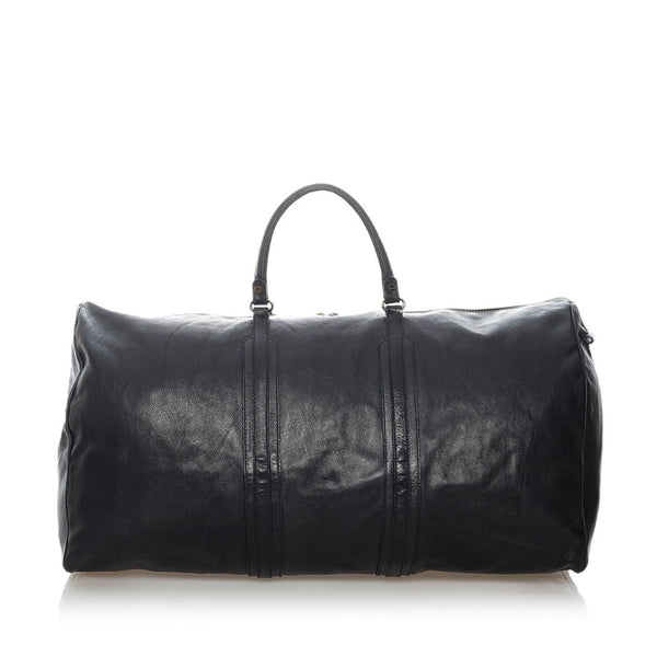 バレンシアガ ボストンバッグ 133244 ブラック レザー レディース BALENCIAGA 【中古】