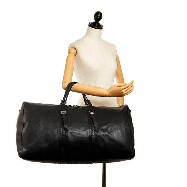 バレンシアガ ボストンバッグ 133244 ブラック レザー レディース BALENCIAGA 【中古】