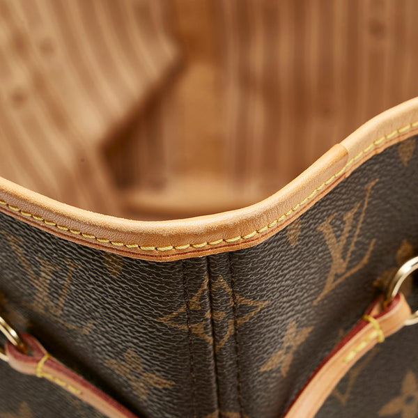 ルイ ヴィトン モノグラム ネヴァーフルMM トートバッグ M40156 ブラウン PVC レザー レディース LOUIS VUITTON 【中古】
