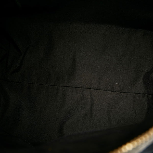 グッチ GGキャンバス アビー ワンショルダーバッグ 189833 ブラック キャンバス レザー レディース GUCCI 【中古】