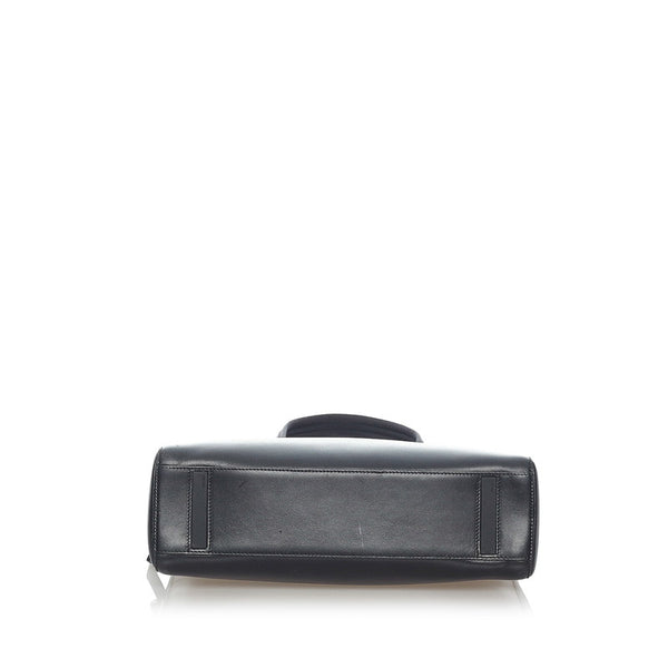 プラダ ショルダーバッグ ブラック レザー レディース PRADA 【中古】