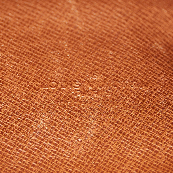 ルイ ヴィトン モノグラム ダヌーブ 斜め掛け ショルダーバッグ  M45266 ブラウン PVC レザー レディース LOUIS VUITTON 【中古】