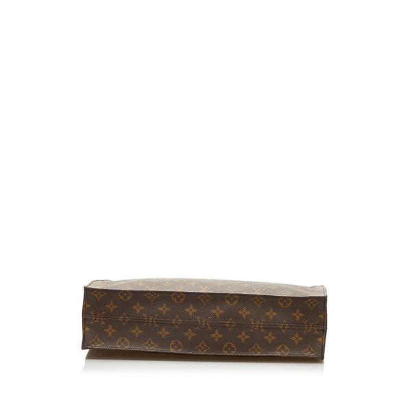 ルイ ヴィトン モノグラム サック プラ ハンドバッグ トートバッグ M51140 ブラウン PVC レザー レディース LOUIS VUITTON 【中古】
