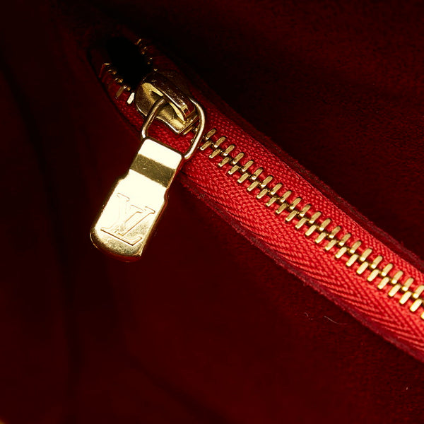 ルイ ヴィトン エピ ポンヌフ M52057 レッド レザー ハンドバッグ レディース LOUIS VUITTON 【中古】