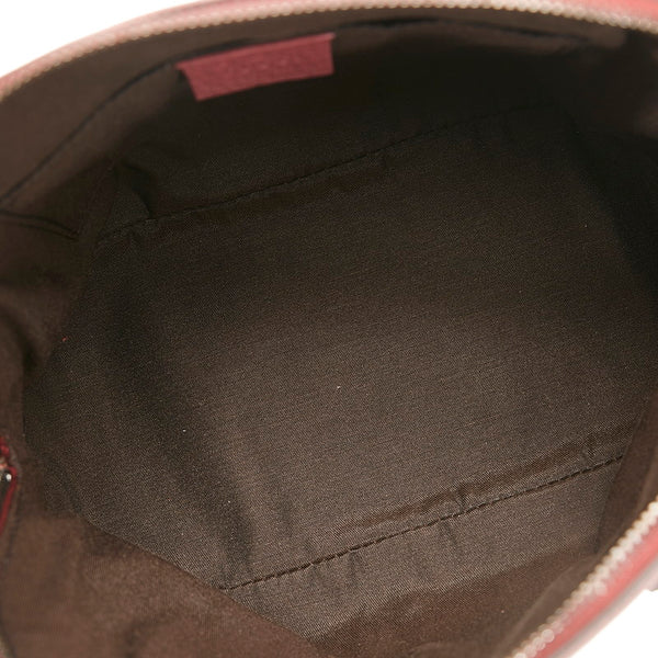 グッチ シェリーライン ハンドバッグ ショルダーバッグ 2WAY 341504 ピンク レザー レディース GUCCI 【中古】