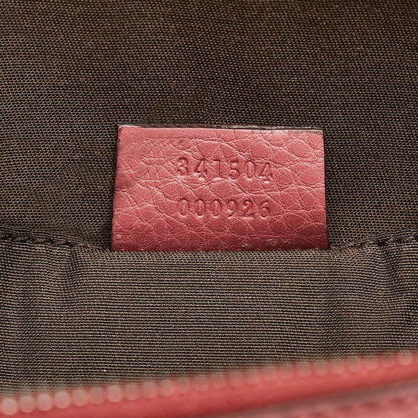 グッチ シェリーライン ハンドバッグ ショルダーバッグ 2WAY 341504 ピンク レザー レディース GUCCI 【中古】