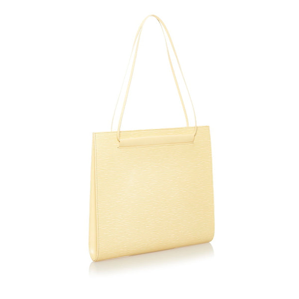 ルイ ヴィトン エピ サントロペ ショルダーバッグ M5246A ヴァニラ イエロー レザー レディース LOUIS VUITTON 【中古】