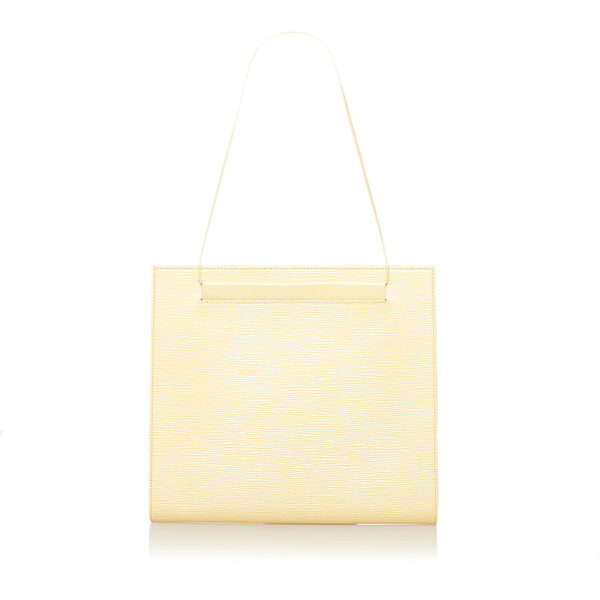 ルイ ヴィトン エピ サントロペ ショルダーバッグ M5246A ヴァニラ イエロー レザー レディース LOUIS VUITTON 【中古】
