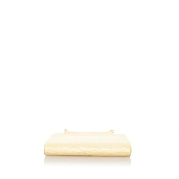 ルイ ヴィトン エピ サントロペ ショルダーバッグ M5246A ヴァニラ イエロー レザー レディース LOUIS VUITTON 【中古】