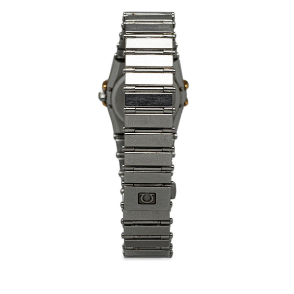 オメガ コンステレーション 腕時計 1372.10 クオーツ ゴールド文字盤 ステンレススチール K18YG イエローゴールド レディース OMEGA 【中古】