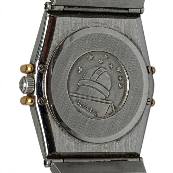 オメガ コンステレーション 腕時計 1372.10 クオーツ ゴールド文字盤 ステンレススチール K18YG イエローゴールド レディース OMEGA 【中古】