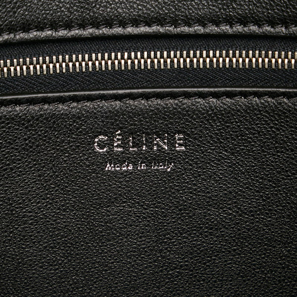 セリーヌ ショルダーバッグ ベージュ マルチ レザー ハラコ レディース CELINE 【中古】