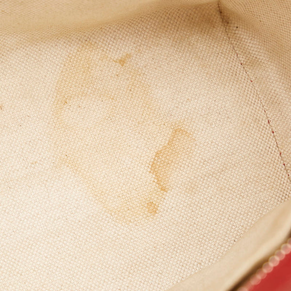 グッチ スウィング ハンドバッグ ショルダーバッグ 2WAY 368827 レッド レザー レディース GUCCI 【中古】