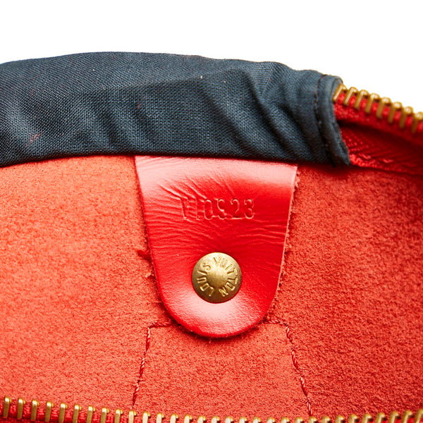 ルイ ヴィトン エピ スピーディ 30 ボストンバッグ M43007 カスティリアンレッド レザー レディース LOUIS VUITTON 【中古】