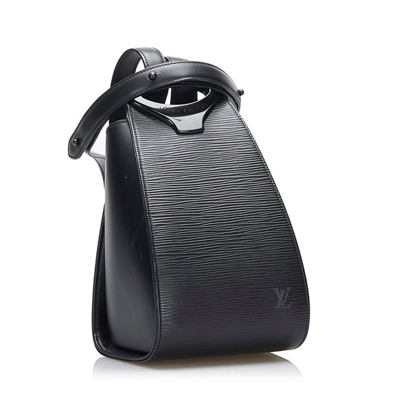 ルイ ヴィトン エピ ミニュイ 斜め掛け ショルダーバック M52392 ノワール ブラック レザー レディース LOUIS VUITTON 【中古】