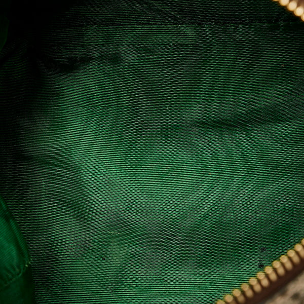 グッチ GGスプリーム コスメティックケース ポーチ 548393 ブラウン PVC レザー レディース GUCCI 【中古】