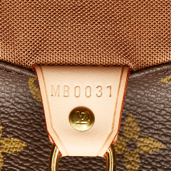 ルイ ヴィトン モノグラム サックショッピング トートバッグ ショルダーバッグ M51108 ブラウン PVC レザー レディース LOUIS VUITTON 【中古】