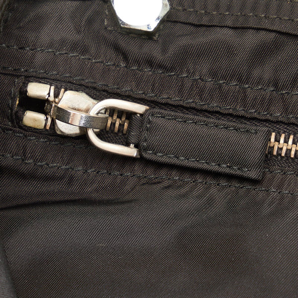 プラダ トートバッグ ブラック ナイロン レディース PRADA 【中古】