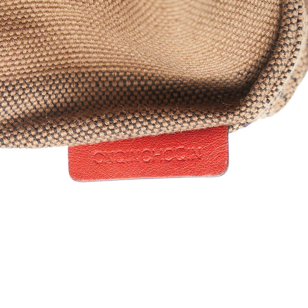 バーバリー チェック柄 ハンドバッグ ショルダーバッグ 2WAY ベージュ マルチカラー キャンバス レザー レディース BURBERRY 【中古】