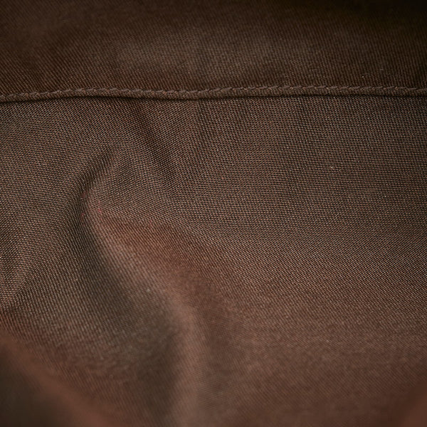 グッチ GGキャンバス ウエストバッグ ボディバッグ 449174 ベージュ ブラウン キャンバス レザー ユニセックス GUCCI 【中古】