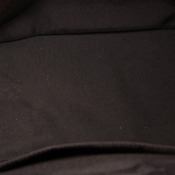 サンローラン 534968 ブラック キャンバス レザー リュック バックパック レディース SAINT LAURENT 【中古】