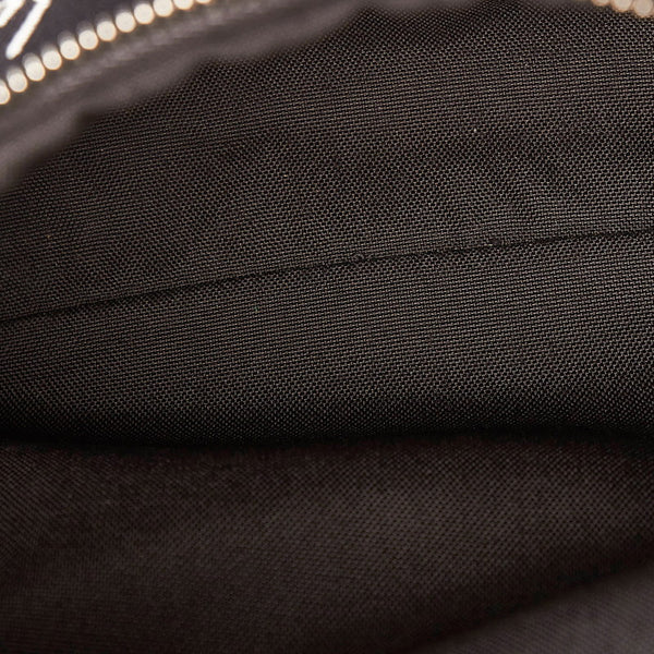 サンローラン 534968 ブラック キャンバス レザー リュック バックパック レディース SAINT LAURENT 【中古】