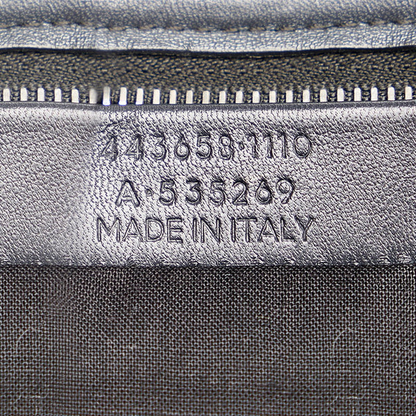 バレンシアガ クラッチバッグ 443658 ブラック ムートン レザー メンズ BALENCIAGA 【中古】