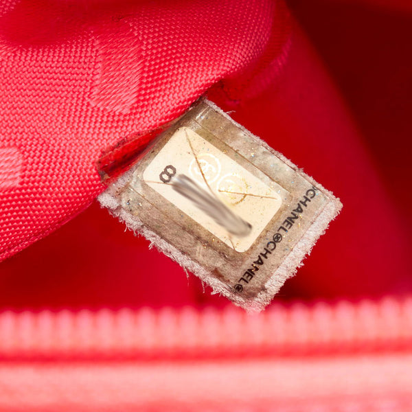 シャネル カンボンライン ミディアム ココマーク ハンドバッグ ブラック レザー レディース CHANEL 【中古】