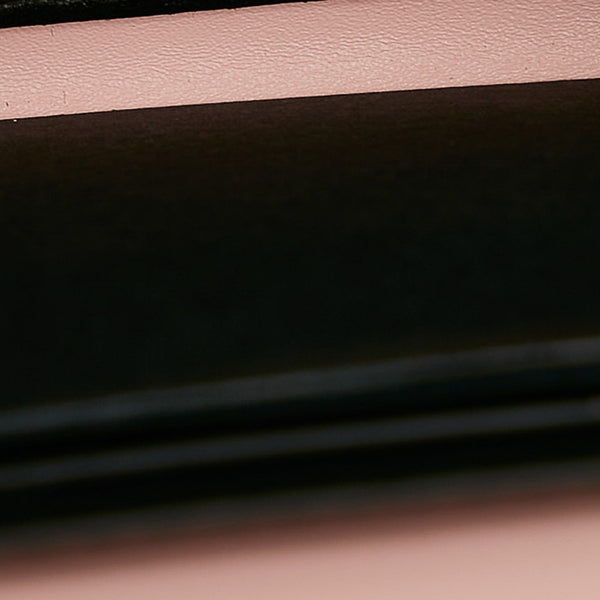 カルティエ ドゥーブルＣ 二つ折り財布 ピンク レザー レディース CARTIER 【中古】