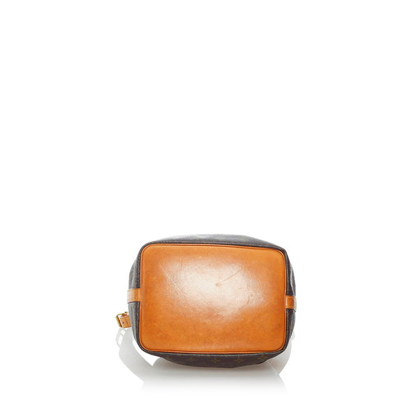 ルイ ヴィトン モノグラム プチノエ ワンショルダーバッグ M42226 ブラウン PVC レザー レディース LOUIS VUITTON 【中古】