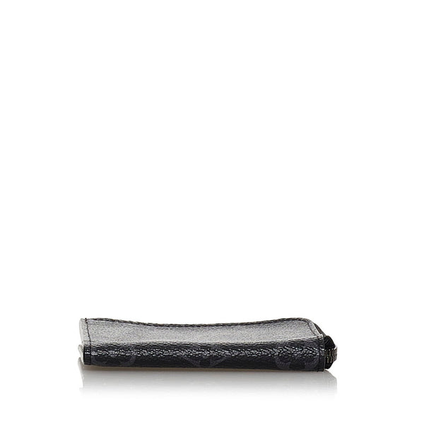 ルイ ヴィトン モノグラム エクリプス ポルトモネジュール コインケース M63536 ブラック レザー メンズ LOUIS VUITTON 【中古】