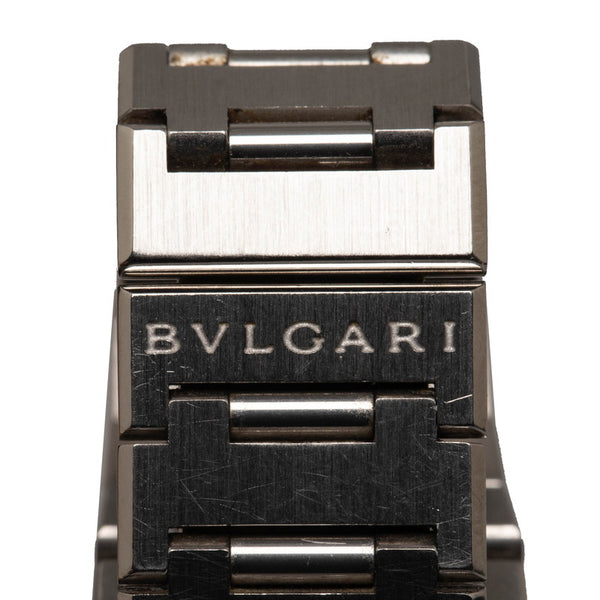 ブルガリ ブルガリブルガリ 腕時計 BB33SS 自動巻き ブラック文字盤 ステンレススチール メンズ BVLGARI 【中古】