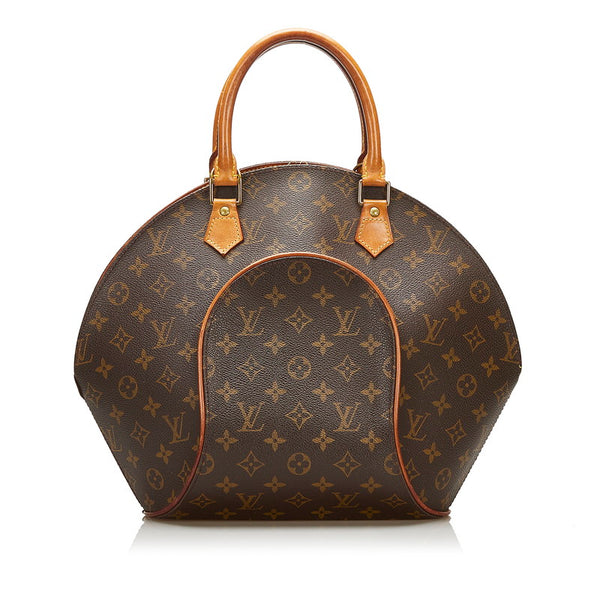 ルイ ヴィトン モノグラム エリプスMM ハンドバッグ M51126 ブラウン PVC レザー レディース LOUIS VUITTON 【中古】