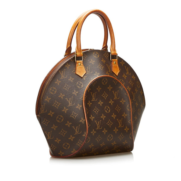 ルイ ヴィトン モノグラム エリプスMM ハンドバッグ M51126 ブラウン PVC レザー レディース LOUIS VUITTON 【中古】