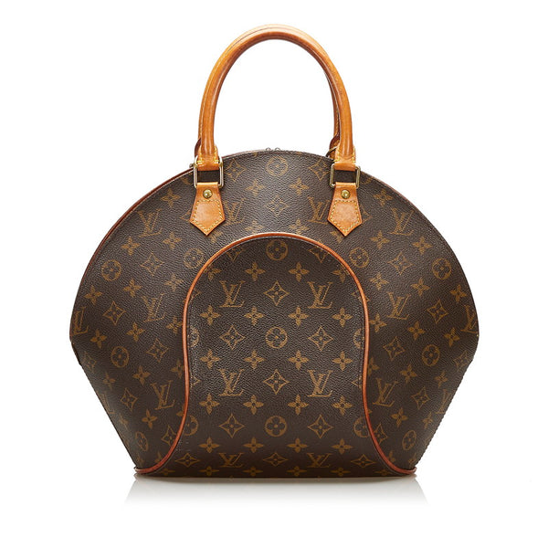 ルイ ヴィトン モノグラム エリプスMM ハンドバッグ M51126 ブラウン PVC レザー レディース LOUIS VUITTON 【中古】