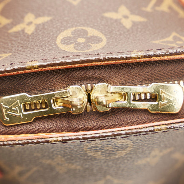 ルイ ヴィトン モノグラム エリプスMM ハンドバッグ M51126 ブラウン PVC レザー レディース LOUIS VUITTON 【中古】