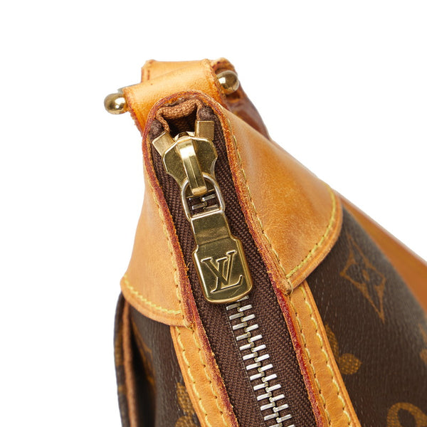 ルイ ヴィトン モノグラム オデオンPM 斜め掛け ショルダーバッグ  M56390 ブラウン PVC レザー レディース LOUIS VUITTON 【中古】