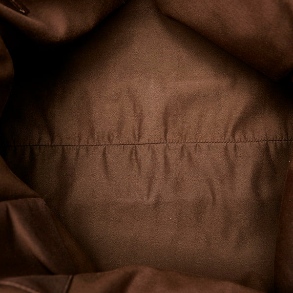 グッチ GGキャンバス トートバッグ 141472 ベージュ キャンバス レザー レディース GUCCI 【中古】