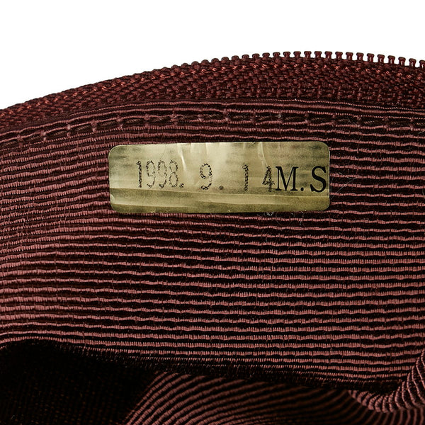 シャネル ココマーク ムートン ハンドバッグ ブラウン スウェード ウール レディース CHANEL 【中古】