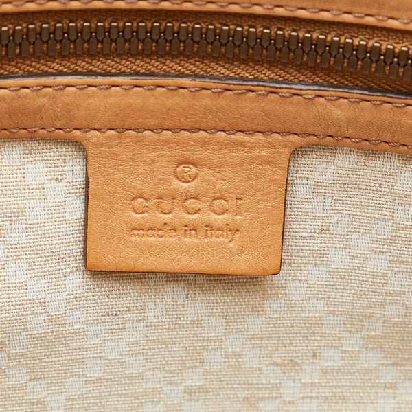 グッチ シェリー ボストンバッグ ショルダーバッグ 2WAY 307757 ブラウン マルチカラー レザー メンズ GUCCI 【中古】