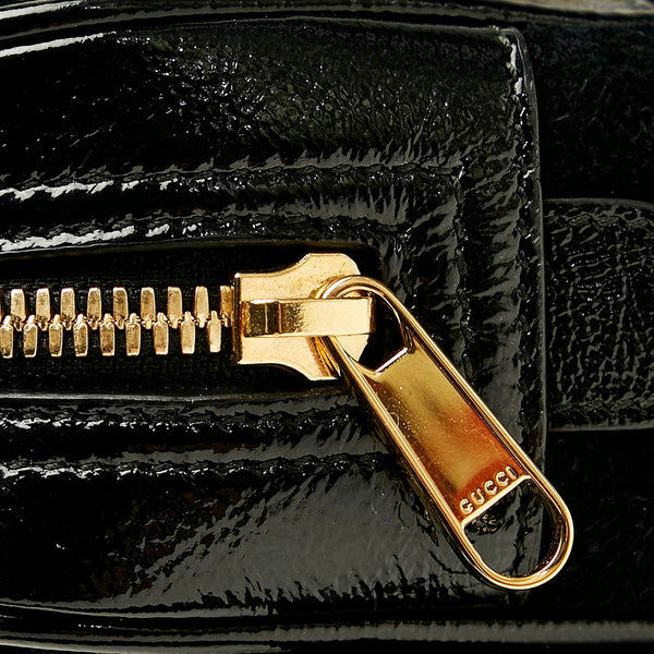 グッチ ウェブ ウエストバッグ ベルトバッグ 517076 ブラック スウェード レザー レディース GUCCI 【中古】