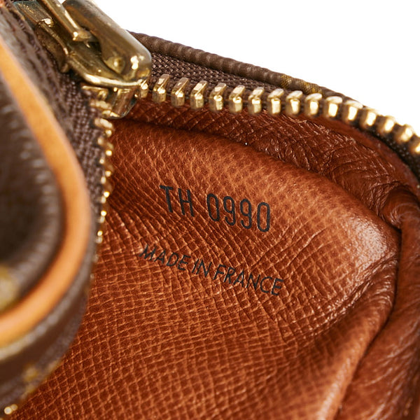 ルイ ヴィトン モノグラム マルリーバンドリエール 斜め掛け ショルダーバグ M51828 ブラウン PVC レザー レディース LOUIS VUITTON 【中古】