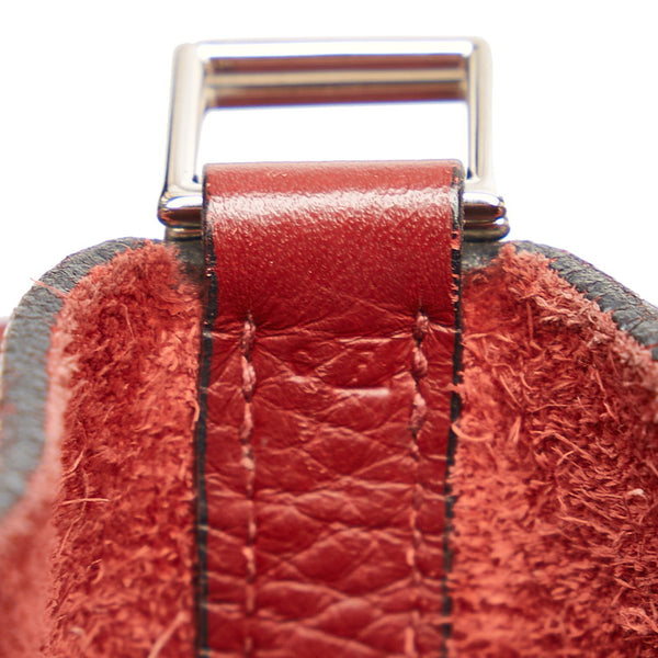 エルメス ピコタン ハンドバッグ ボルドー レザー レディース HERMES 【中古】