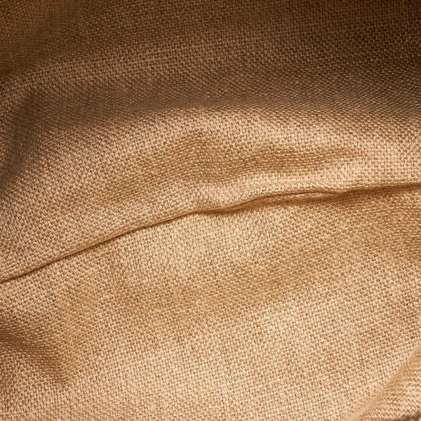 グッチ ワンショルダー 141875 ホワイト ブラック キャンバス レザー レディース GUCCI 【中古】