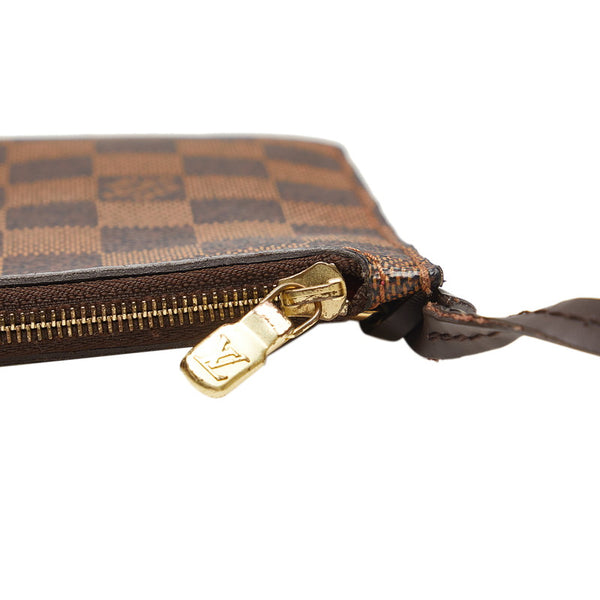 ルイ ヴィトン ダミエ ネヴァーフルMM トートバッグ N51105 ブラウン PVC レザー レディース LOUIS VUITTON 【中古】