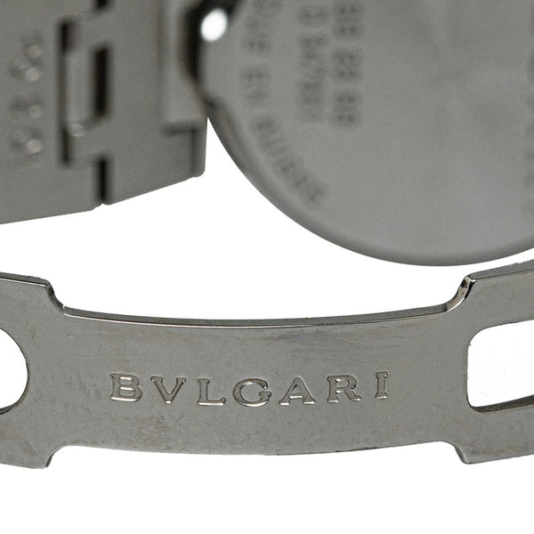 ブルガリ ブルガリ ブルガリ 腕時計 BB23SS  クオーツ ブラック文字盤 ステンレススチール レディース BVLGARI 【中古】